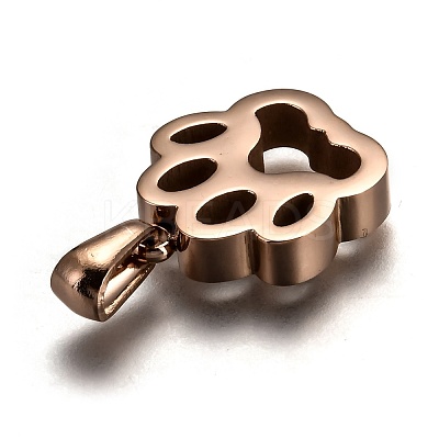 Ion Plating(IP) 304 Stainless Steel Pendants STAS-F253-11RG-1