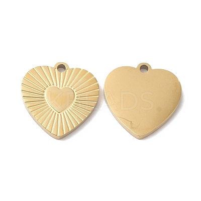 Ion Plating(IP) 316L Surgical Stainless Steel Charms STAS-H213-91G-1
