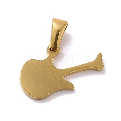 PVD Vacuum Plating 304 Stainless Steel Pendants STAS-B053-15G-1