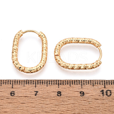 304 Stainless Steel Hoop Earrings STAS-T074-31G-1