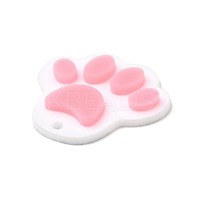 Opaque Acrylic Pendants LS-OACR-H024-11-1