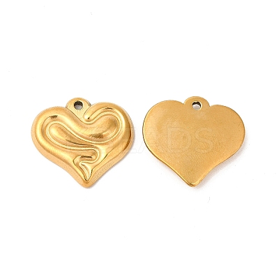 Ion Plating(IP) 304 Stainless Steel Pendants STAS-L268-032G-1
