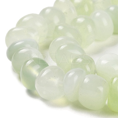 Natural New Jade Beads Strands G-G053-C02-01-1