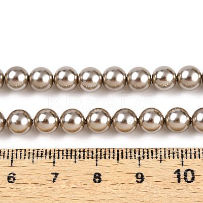 Glass Pearl Beads Strands HY-G002-01C-13-1