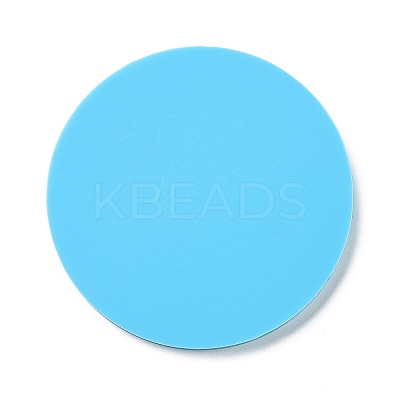 DIY Mother's Day Theme Flat Round Pendant Silicone Molds SIMO-H010-02A-1