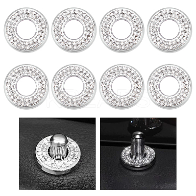 8Pcs Zinc Alloy Car Inner Door Lock Pull Cover FIND-CA0004-97-1