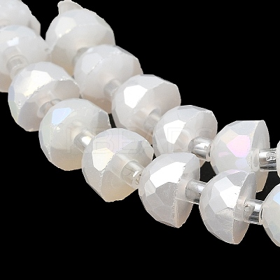 AB Color Plate Glass Beads Strands EGLA-P051-02A-A02-1
