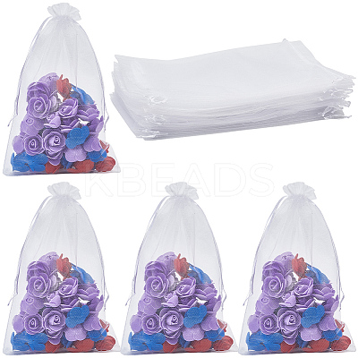 30pcs Large Organza Pouches Portable Shoes Bag Travel Storage Drawstring Bags OP-SP0001-03A-01-1