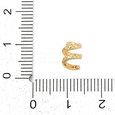 Brass Micro Pave Cubic Zirconia Beads KK-P302-16G-1
