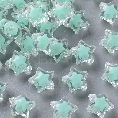 Transparent Acrylic Beads TACR-S152-02A-SS2111-1