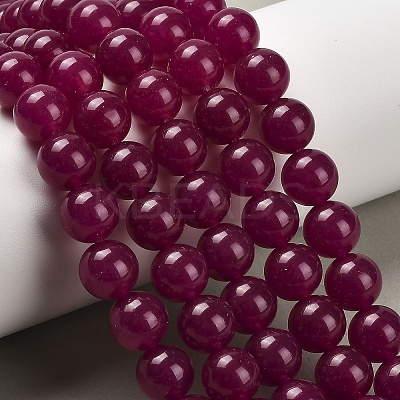 Natural & Dyed Malaysia Jade Bead Strands X-G-A146-10mm-A15-1