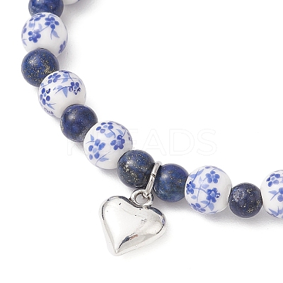 Alloy Charm Bracelets BJEW-JB12102-1