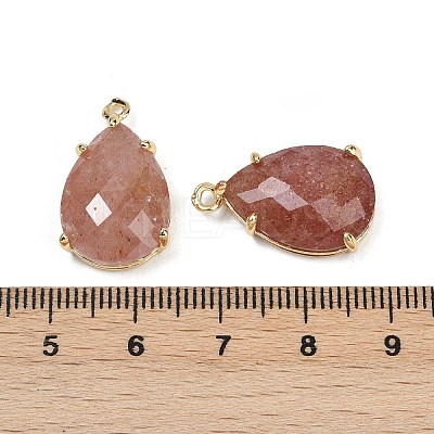 Natural Mixed Gemstone Faceted Pendants G-K347-05G-1