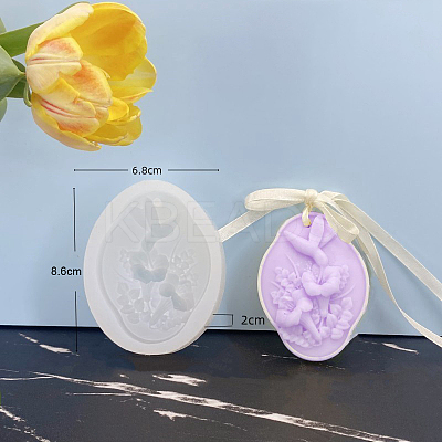 Flower Food Grade DIY Pendant Silicone Molds LS-PW-WG62604-03-1