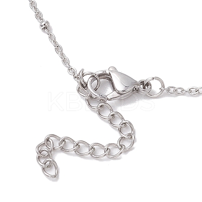 Non-Tarnish 3Pcs 3 Styles 304 Stainless Steel Necklace Makings NJEW-JN04899-01-1