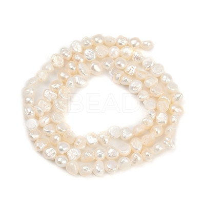 Natural Cultured Freshwater Pearl Beads Strands PEAR-P064-19B-04E-1