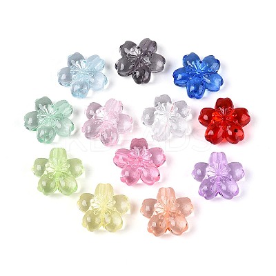 Transparent Acrylic Beads X-TACR-T030-26M-1