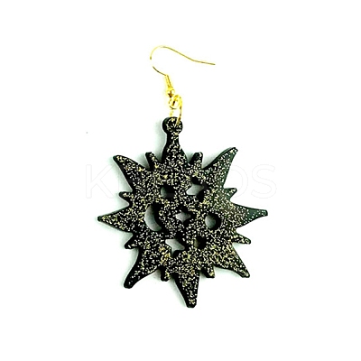 DIY Sparkling Star with Moon Pendant Silicone Molds DIY-I099-12-1