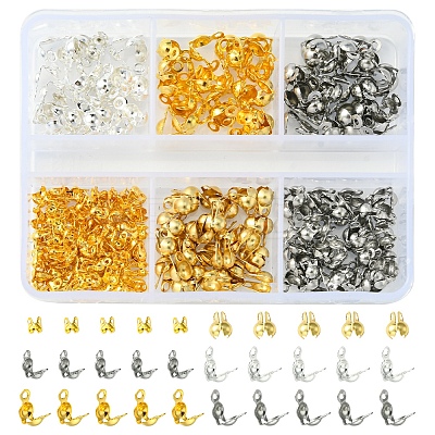 Stainless Steel & Brass & Iron
Bead Tips FIND-FS0002-49-1