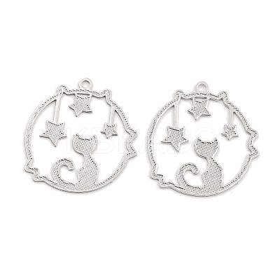 Long-Lasting Plated Brass Pendants KK-K336-50P-1