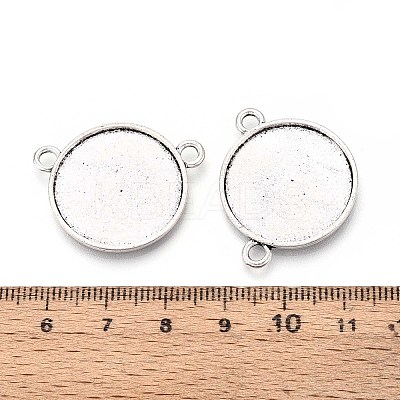 Tibetan Style Alloy Pendant Cabochon Settings PALLOY-N179-01AS-1