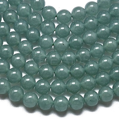 Natural Malaysia Jade Beads Strands G-L645-C01-6mm-04-1