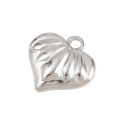 Textured 304 Stainless Steel Pendants STAS-L313-01C-P-1