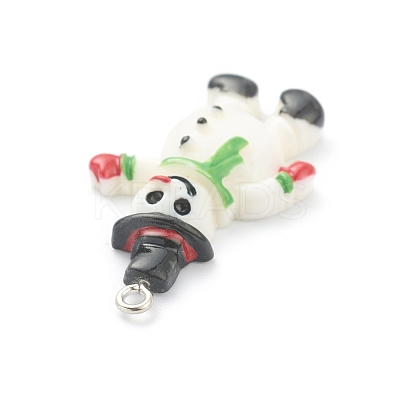 Resin Pendants RESI-O010-34-1