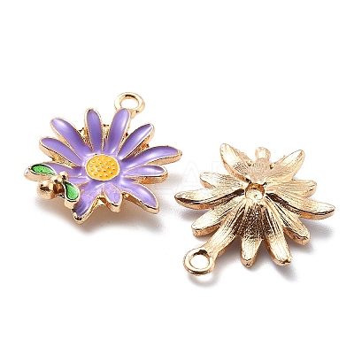 Alloy Enamel Pendants FIND-H016-01G-01-1
