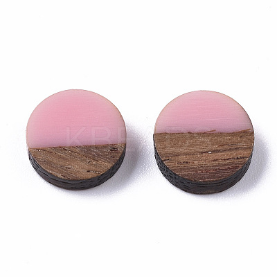 Resin & Wood Cabochons LS-X-RESI-S358-70-H39-1