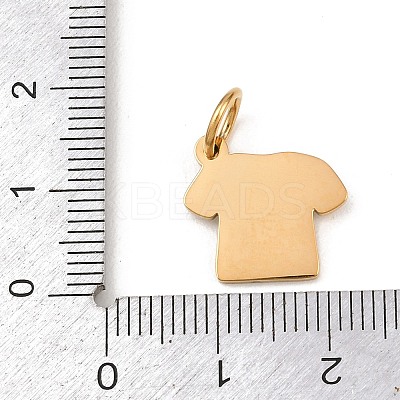 304 Stainless Steel Enamel Pendants LS-STAS-I365-05G-02-1