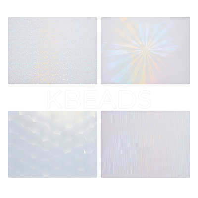 4Pcs 4 Styles Silicone Pads FIND-OC0003-04-1