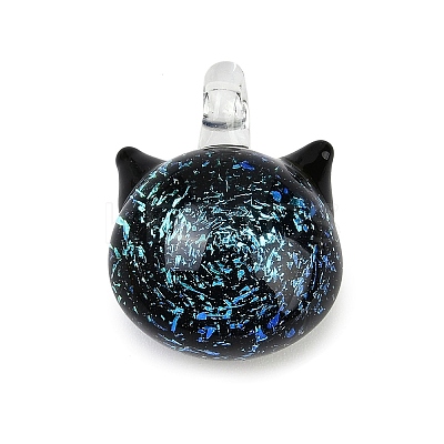Handmade Lampwork Pendants LAMP-Q005-05A-02-1