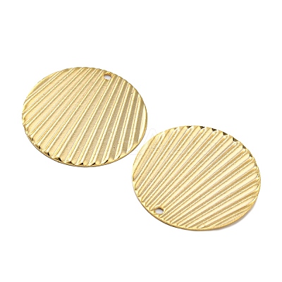 Rack Plating Eco-friendly Brass Pendants KK-M257-10G-1