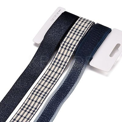9 Yards 3 Styles Polyester Ribbon SRIB-A014-F02-1