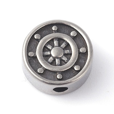 304 Stainless Steel Beads STAS-G186-27AS-1