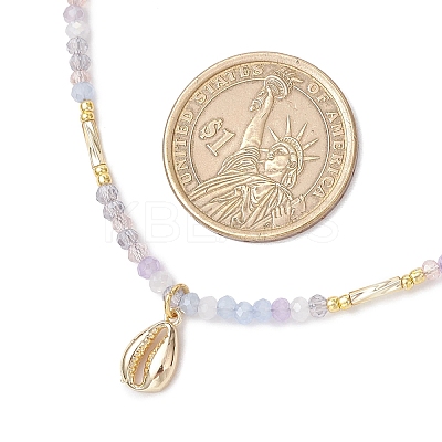 Summer Beach 304 Stainless Steel Pendant Necklaces for Women NJEW-JN05241-03-1