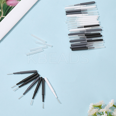 30Pcs 3 Colors Plastic Cleaning Brushes AJEW-CN0003-99-1