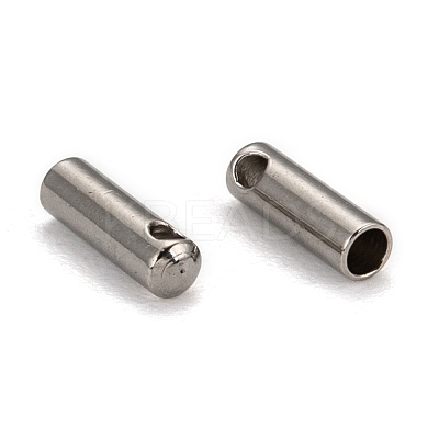 Tarnish Resistant 304 Stainless Steel Cord Ends STAS-E033-5-1