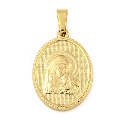 Ion Plating(IP) 304 Stainless Steel Pendants LS-STAS-B071-02A-01G-1