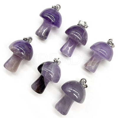 Natural Amethyst Pendants FIND-SZC0010-556-1
