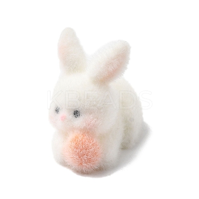 Easter Opaque Resin Pendants RESI-F062-03A-1