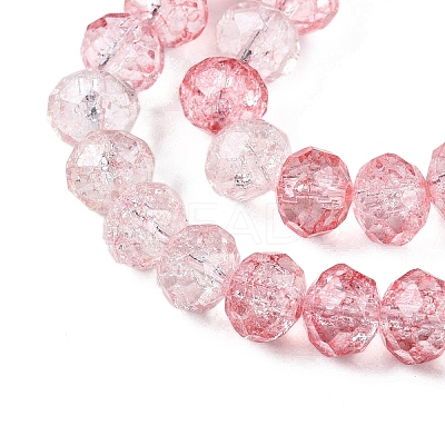Transparent Glass Beads Strands GLAA-T023-10mm-A08-1