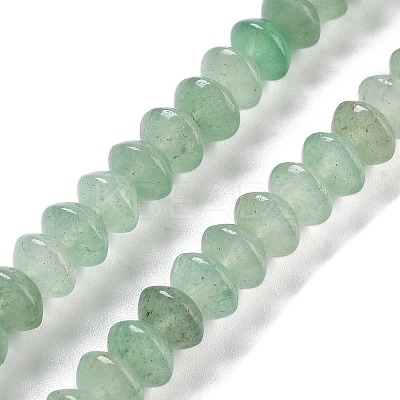 Natural Green Aventurine Beads Strands G-P559-A13-01-1