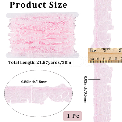 20M Pleated Polyester Ribbon OCOR-CY0002-26A-1
