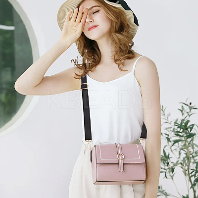 3Pcs 3 Style Adjustable Imitation Leather Crossbody Purse Straps FIND-WR0009-32LG-1