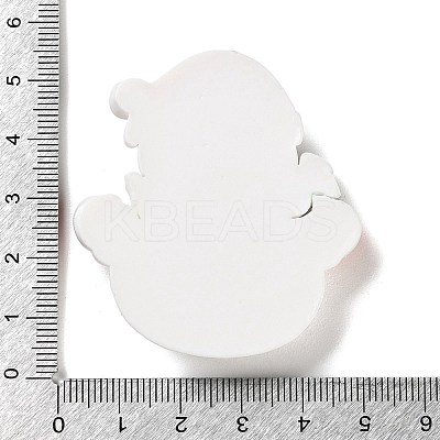 Christmas Theme Opaque Resin Cabochons RESI-F053-A04-1