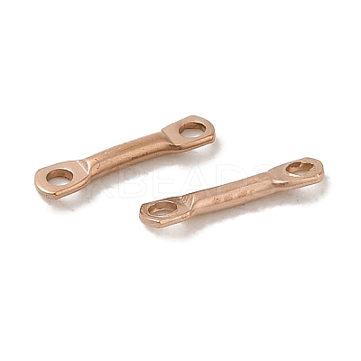 Ion Plating(IP) 304 Stainless Steel Connector Charms STAS-Q323-04A-RG-1