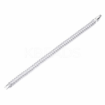 Cubic Zirconia Classic Tennis Bracelet ZIRC-S067-073A-NF-1