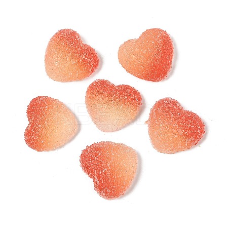 Imitation Candy Food Style Resin Cabochons RESI-R461-01L-1